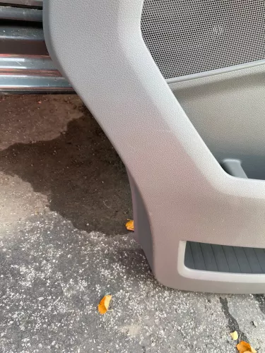 VW Crafter 2E Türverkleidung Verkleidung Tür vorne links grau Seitenverkleidung (128111)