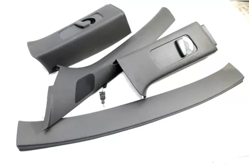 VW Polo 9N A-Säulen Verkleidung vorne schwarz Abdeckung B-Säule Kofferraum 3-Tür