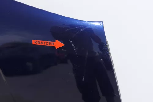 VW Golf 4 Motorhaube Haube Klappe vorne blau LB5N indigoblau 128246 (128246)