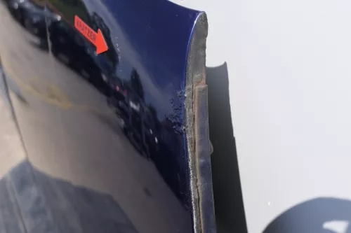 VW Golf 4 Motorhaube Haube Klappe vorne blau LB5N indigoblau 128246 (128246)