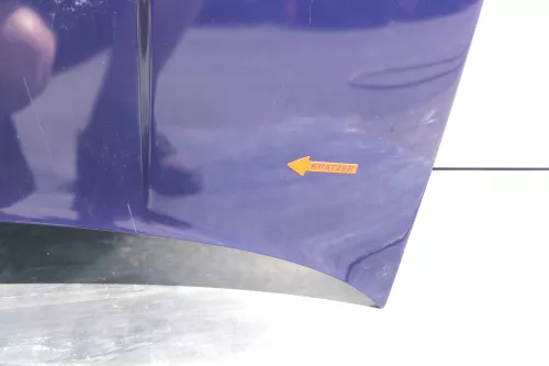 VW Golf 4 Motorhaube Haube Klappe vorne blau LB5N indigoblau 128246 (128246)