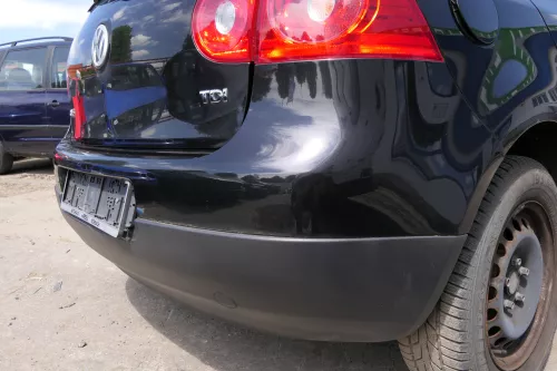 VW Golf 5 1K Limousine Stoßstange hinten Heckstoßstange schwarz LC9Z m (128314)