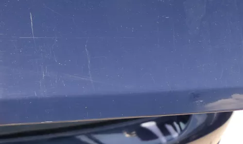 VW Golf 5 V Heckklappe hinten Kofferraumklappe mit Scheibe blau LA5G perlblau (128326)