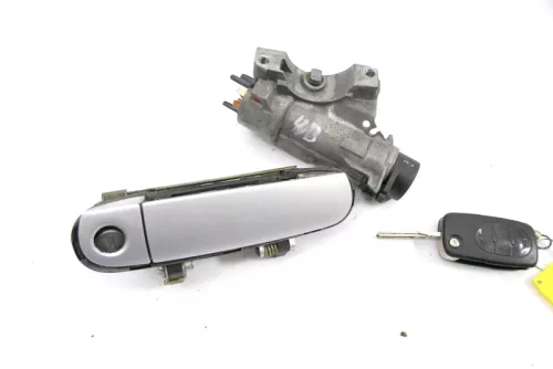 Audi A6 4B Zündschloß Schloß Zündung 1x Schlüssel 4B0905851G +1x Türshloß