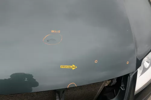 VW Passat 3BG Motorhaube Klappe vorne vorn Haube grün LD6S (128492)