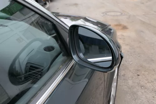 VW Passat 3BG elektrischer Spiegel Außenspiegel rechts grün LD6S Blinker (128496)