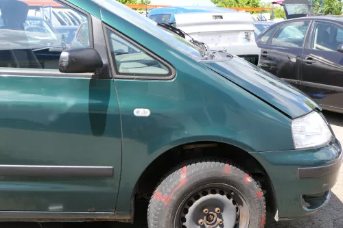 VW Sharan Kotflügel rechts vorne grün LC6M 2000-2009 Facelift