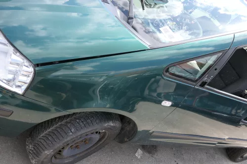 VW Sharan Kotflügel links vorne grün LC6M 2000-2009 Facelift (128773)