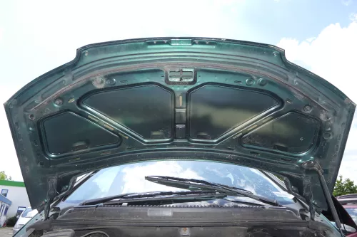 VW Sharan 7M Motorhaube Klappe Haube vorn vorne grün LC6M abca.Bj2000passend (128774)