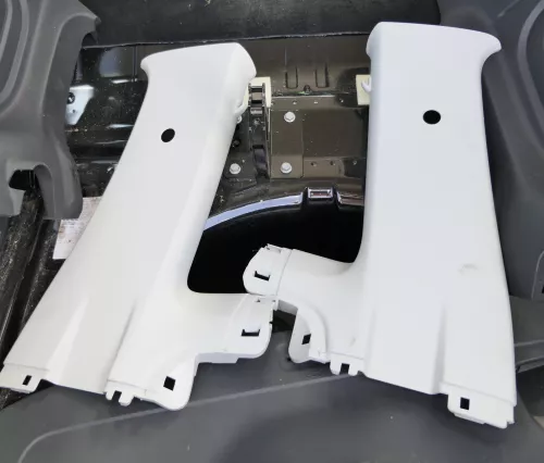 VW Up Mii B-Säulen Verkleidung vorne links + rechts grau Abdeckung