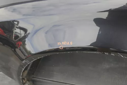 Audi A4 8E B6 Kotflügel vorne links schwarz LZ9W ebonyschwarz perle (128915)