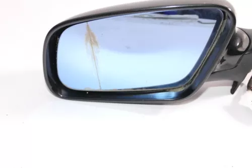 Audi A4 B5 Spiegel Außenspiegel links elektrisch schwarz ab 1999 Facelift (129071)