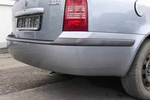 Skoda Octavia 1U Kombi Combi Stoßstange hinten Heckstoßstange silber grau LF7U (129135)