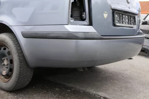 Skoda Octavia 1U Kombi Combi Stoßstange hinten Heckstoßstange silber grau LF7U (129135)