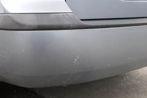 Skoda Octavia 1U Kombi Combi Stoßstange hinten Heckstoßstange silber grau LF7U (129135)