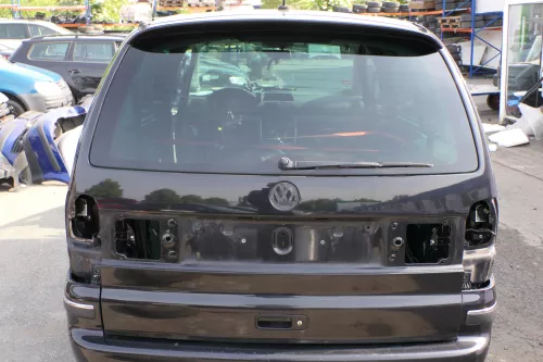VW Sharan 7M Heckklappe Scheibe Klappe hinten ab Bj.2000 schwarz LC9Z Spoiler
