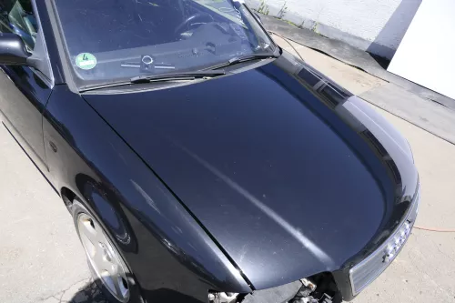 Audi A6 4B Motorhaube Klappe vorne (passend bis ca. Anfang 2002) schwarz LZ9W (129487)