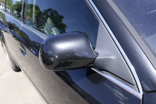 Audi A6 4B Spiegel Außenspiegel rechts achwarz LZ9W ebonyschwarz anklappbar Memo