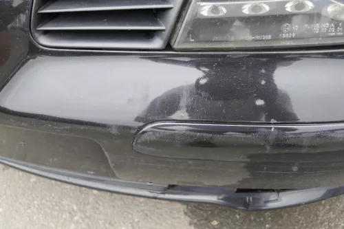 Seat Ibiza 6L Stoßstange Frontstoßstange vorne schwarz LC9Z bis ca.Anfang 2006 c (129507)