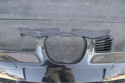 Seat Ibiza 6L Stoßstange Frontstoßstange vorne schwarz LC9Z bis ca.Anfang 2006 c (129507)