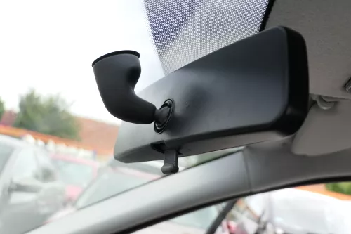 Seat ibiza 6L Spiegel Innenspiegel schwarz