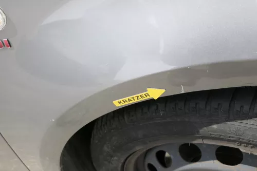 Seat Altea 5P Kotflügel vorne rechts grau LS7U schattengrau (129583)