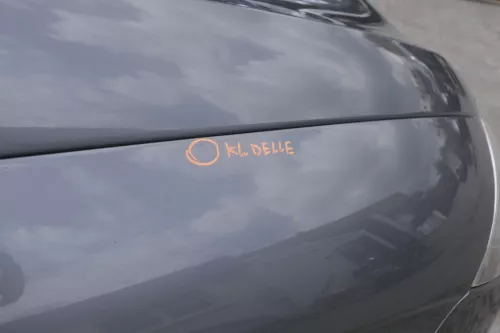 Seat Altea 5P Kotflügel vorne rechts grau LS7U schattengrau (129583)