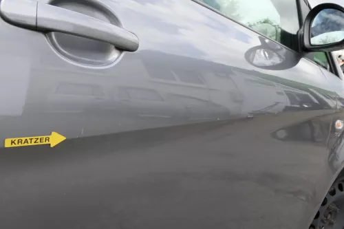 Seat Altea 5P XL Tür vorn rechts Beifahrertür grau LS7U -ohneAnbauteile (129586)