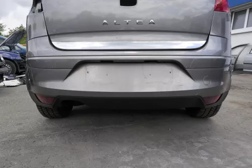 Seat Altea 5P Stoßstange hinten Heckstoßstange Stoßfänger grau LS7U