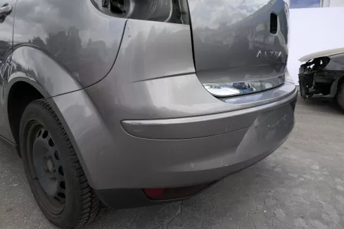 Seat Altea 5P Stoßstange hinten Heckstoßstange Stoßfänger grau LS7U (129591)