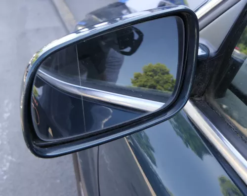 VW Passat 3B 3BG elektrischer Spiegel Außenspiegel links mit Glas grün LB6W pini (129677)