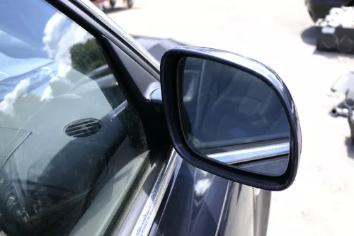 VW Passat 3B 3BG elektrischer Spiegel Außenspiegel rechts + Glas grau blau LC7V (129759)