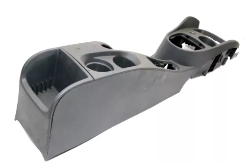 Seat Leon 1P Mittelkonsole Mitteltunnel um Schaltung 1P0863241E Becherhalter (129884)