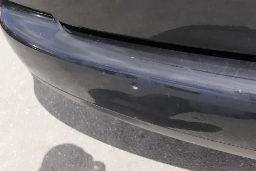 VW Touran 1T Stoßstange hinten Heckstoßstange Stoßfänger schwarz LC9Z me (129971)