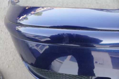 VW Polo 6N2 Stoßstange vorne Frontstoßstange Stoßfänger blau LB5N indigoblau (130033)