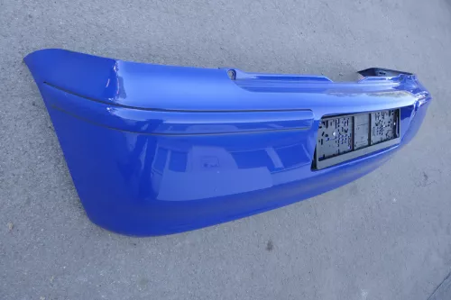 VW Polo 6N2 Stoßstange hinten Heckstoßstange Stoßfänger blau LA5C surfblue (130035)