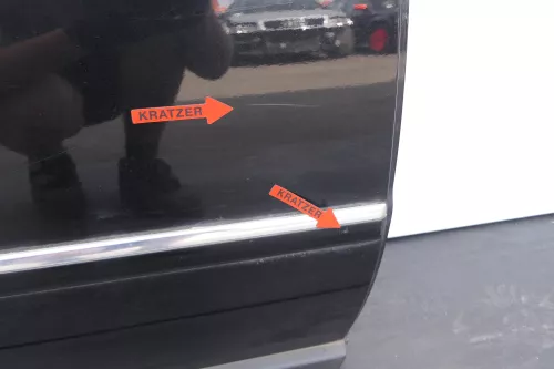 VW Passat 3B 3BG Kombi Variant Tür hinten rechts schwarz LC9Z metallic chrom (130047)