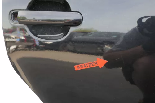 VW Passat 3B 3BG Kombi Variant Tür hinten rechts schwarz LC9Z metallic chrom (130047)