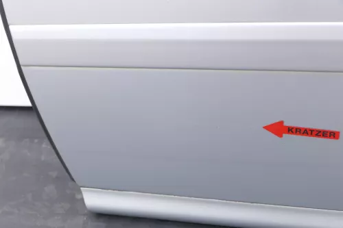 Audi A6 4B C5 Tür Türblatt hinten links grau silber LY7W (130049)