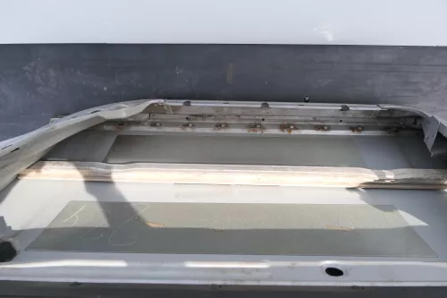 Audi A6 4B C5 Tür Türblatt vorne rechts Beifahrertür silber LY7W (130053)