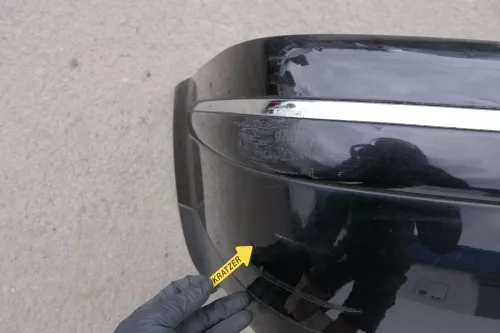 VW Passat 3BG Kombi Stoßstange hinten Heckstoßstange Stoßfäng schwarz LC9Z metal (130089)