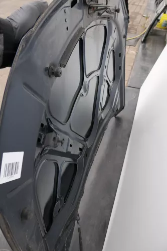 VW Passat 3C Motorhaube Klappe vorne vorn Haube grau blau LC5F (130091)