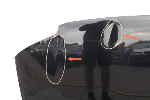 VW Sharan 7M Motorhaube Klappe Haube vorn vorne schwarz LC9X abca.Bj2000passend (130092)