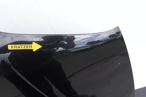 VW Golf 4 Motorhaube Haube Klappe vorne schwarz LC9Z metallic (130102)