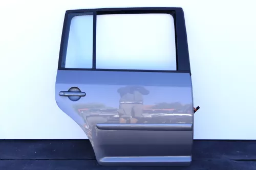 VW Touran 1T 1T3 Tür hinten rechts grau LD7X und  Scheibe Platinum grey