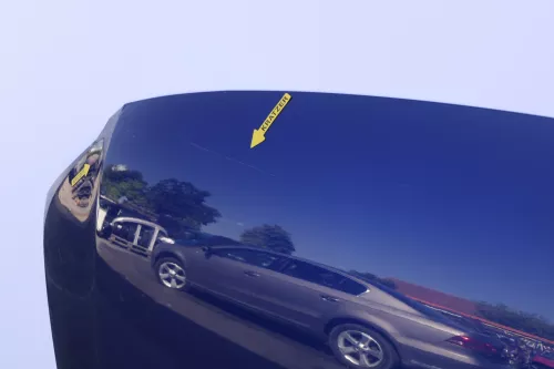 VW Passat 3BG Motorhaube Klappe vorne vorn Haube blau LC5X inkyblue (130322)