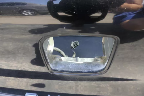 Seat Ibiza 6L Heckklappe Klappe hinten Kofferraumklappe schwarz LC9Z Scheibe Cup (130330)