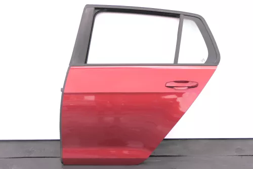 VW Golf 7 5G Tür hinten links 4/5-Türer rot LA3X sunsetred metallic (130386)