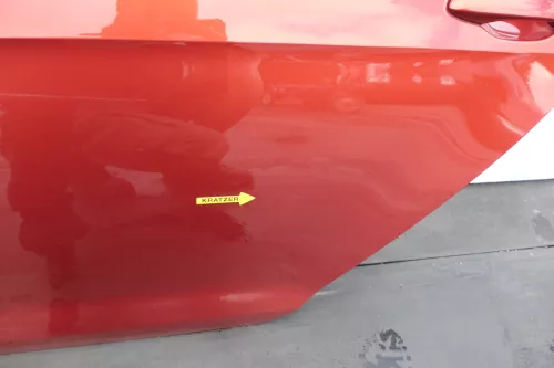 VW Golf 7 5G Tür hinten links 4/5-Türer rot LA3X sunsetred metallic (130386)