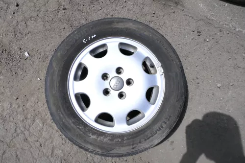 Audi A4 B5 A6 4B Alufelgen 205/60 R15 91H 6jx15H2 ET45 Reifen Felgen 5-6mm Ronal (130405)